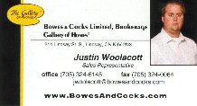 Justin Woolacott Bowes & Cocks Ltd